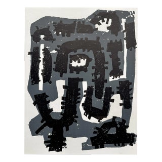 Raoul Ubac, Slate, 1958, Original Engraving For Sale