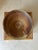 Fabulous Signed Brown Terracotta Bowl dating to the 1970’s. Brown terracotta base with Bronze, Brown, Ochre and Pale Green...