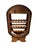 Rustic Freestanding Mexican Barrel-Style Wooden Wine Rack and Glass Holder, 1980 For Sale - Image 13 of 13