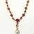 Bochic "Capri" Vintage Multi Sapphires & Rubies Necklace Set 18K Gold & Silver For Sale - Image 18 of 18