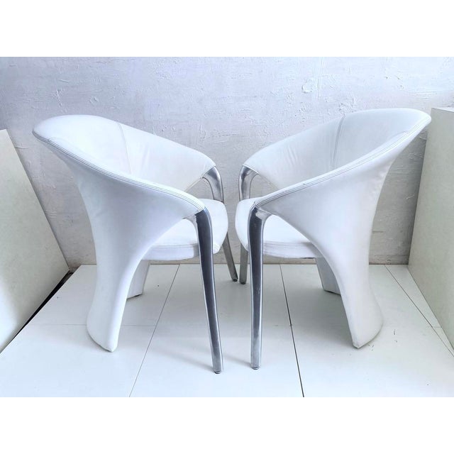 Set of Vintage Model Calla Armchairs by Gino Carollo for Draenert, 1990s For Sale - Image 17 of 18