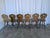 Brown Vintage Tyrolean Heart Cutout Wooden Dining Chairs, 1970s, Set of 6 For Sale - Image 8 of 18
