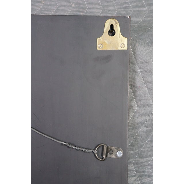 Wood 3 Chinoiserie Gold Silver Metallic Tropical Bird Crane Leaf Vine Hanging Panels 63" For Sale - Image 7 of 17