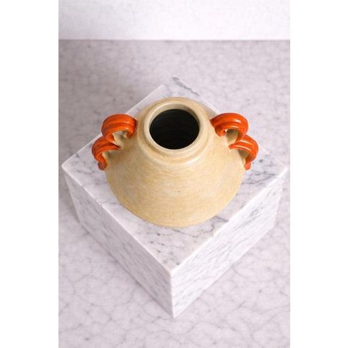 Vintage Art Deco Ceramic Vase by Anna-Lisa Thomson for Upsala Ekeby, Sweden, 1930s For Sale - Image 6 of 9