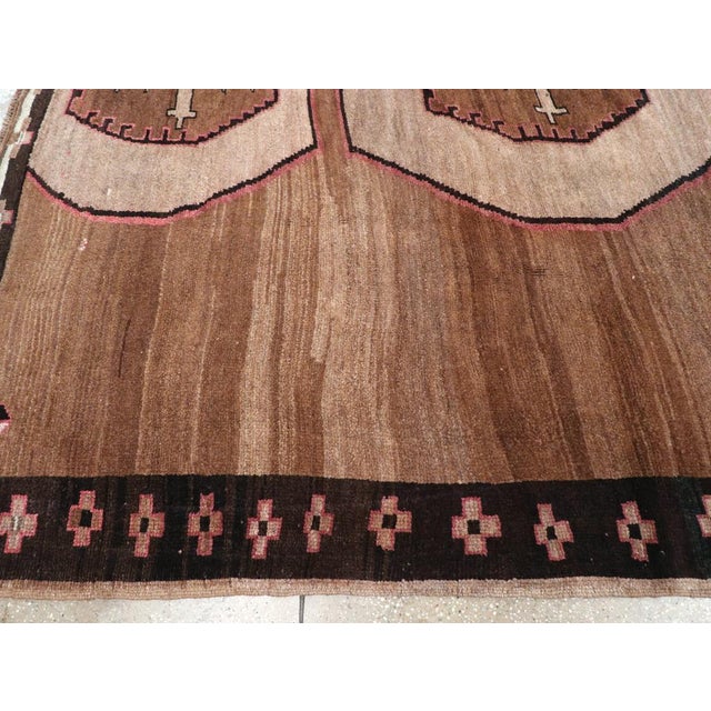Mid 20th Century Galerie Shabab Collection Mid-20th Century Turkish Anatolian Tribal Carpet For Sale - Image 5 of 8