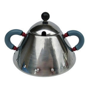 C.1980's Michael Graves (Design) for Alessi (Mfr) Italy Memphis-Style Lidded Creamer