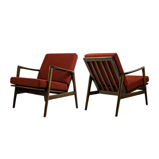 Vintage Lounge Chairs from SFM, Poland, 1960s, Set of 2 For Sale - Image 17 of 17