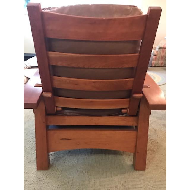 Gus Bow Arm Morris Chair by Stickley Chairish