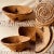 Gold West African Sweet Grass Coil Baskets - Pair For Sale - Image 8 of 11