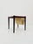Danish Mid century Side table magazine rack by Brdr.Furbo For spottrup , 1960s Dimensions: 45 D x 45 W x 46 H cm The...