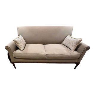 Lovely Cream/Beige Loveseat For Sale