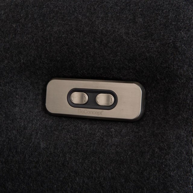 Dark Grey Fabric Pravo Two-Seater Sofa with Electric Function from BoConcept For Sale - Image 10 of 18