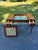 Mid-Century Modern Gaming Table Made by Old Colony For Sale - Image 3 of 14