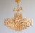 French 1970s Chandelier in Brass & Crystal by Peris Andreu For Sale - Image 3 of 10