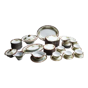 Rare Set Kikusui China, Pattern Kik14 - 56 Pieces