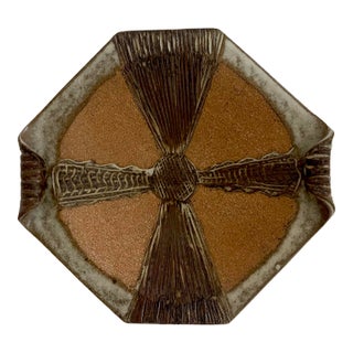 Handcrafted Ceramic Tray For Sale