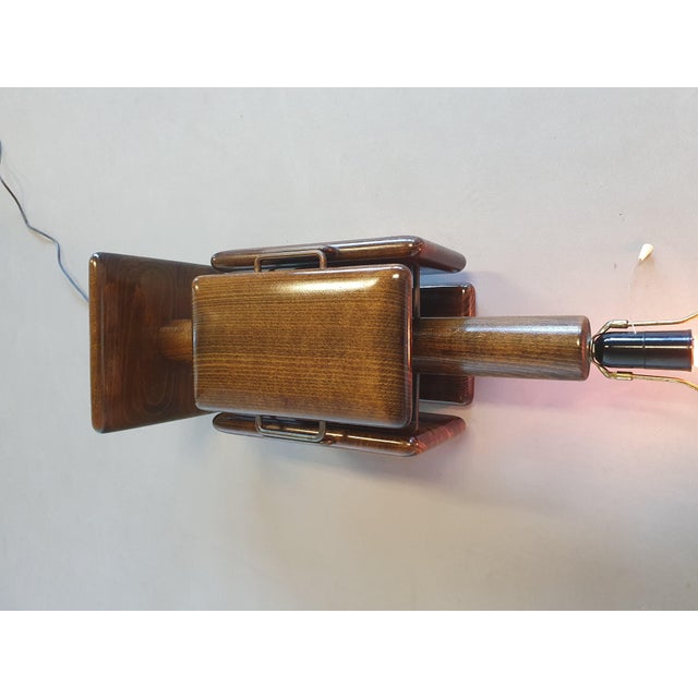 Large Vintage Brutalist Floor Lamp For Sale - Image 4 of 9