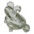Artisan Blown Glass Frog Decor Accent or Paperweight For Sale