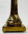 Brass Grand Vintage Fluted Brass Candlesticks, a Pair For Sale - Image 8 of 9