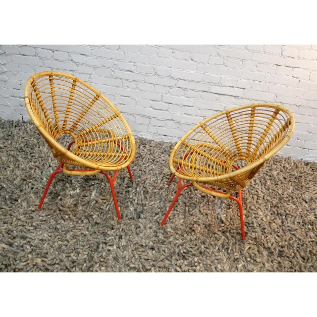 Bamboo Chair from Rohé Noordwolde, The Netherlands, 1950s For Sale - Image 18 of 18