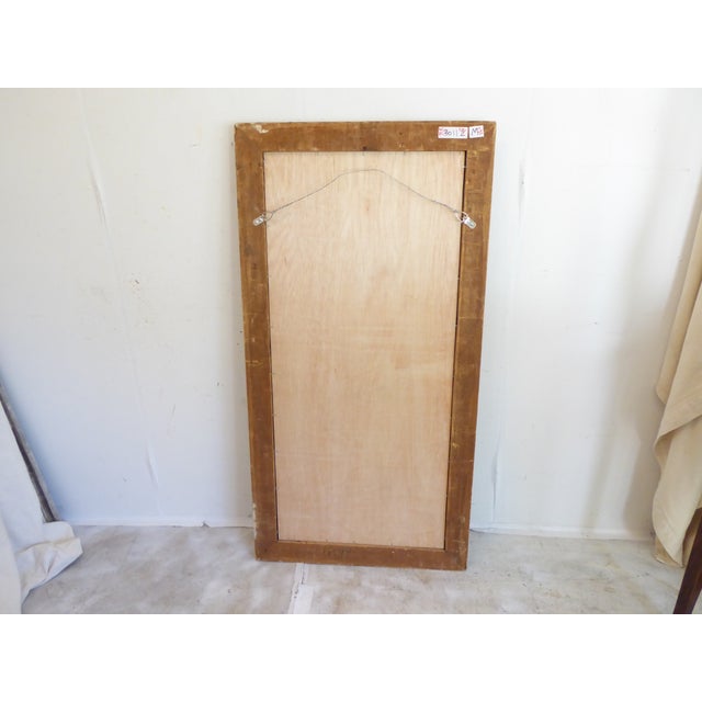 Antique Continental Carved Corner Mirror For Sale - Image 4 of 4