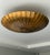 Brass Handmade Brass Flush Mount Ceiling Light, Raw Brass Scalloped Fixture for Bedroom, Hallway & Living Room For Sale - Image 8 of 14