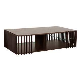Palis Wood Coffee Table from Roche Bobois For Sale