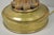 Gold Vintage Italian Regency Style Brass & Wood Old World Globe Table Lamp by Hart For Sale - Image 8 of 18
