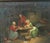 "The Fortune Teller" - Excellent original Flemish/Dutch oil on canvas, 18th c.. This depicts a young couple listening...
