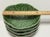 Vintage San Rafael Bordallo Pinheiro Cabbage Lettuce Majolica Bowls Portugal-Set of 3 For Sale - Image 4 of 4