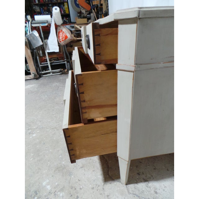 Swedish Gustavian 3 Drawer Chest of Drawers For Sale - Image 10 of 11