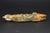 18th Century Mughal Ottoman Solid Rock Crystal Carved Bird Dagger Handle With Rubies For Sale In Boston - Image 6 of 6