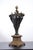 Neoclassical 1980s Neoclassical Decorative Bronze Urn With Figural Side Mounts For Sale - Image 3 of 11
