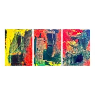 Triptych Jazz Print - Set of 3 For Sale