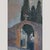 Gloria Muñoz, Study of Church Exterior, 1970s, Oil on Canvas For Sale - Image 3 of 12