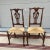 A Pair of Country Queen Anne Rush Seat Side Chairs, Hudson Valley of New York, Circa 1760’s For Sale - Image 12 of 12