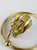 Hollywood Regency French Gold Tone Swan Bathroom Set, Bathroom Towel Ring, Towel Rail, and Wall Hook, 1970s, Set of 3 For Sale - Image 15 of 18