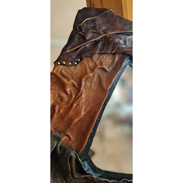 Vintage Glass Mirror Figure Horse, 1970 For Sale - Image 3 of 8
