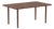 Minimalist Modern Cast Table in Walnut by Pedro Sotomayor For Sale