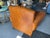 Mid-Century Modern Vintage Vanguard Leather Club Chairs With Ottoman For Sale - Image 3 of 7
