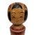 Traditional Kokeshi Doll, Polychrome Wood, 1940s – Japan Exceptional kokeshi doll, a type of traditional doll of Japanese...