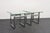 Mid-Century Modern Mid Century American Modern Side / End Tables in Chrome With Square Glass Tops For Sale - Image 3 of 15