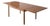 Kurt Ostervig Style Danish Teak Extendable Dining Table With Hidden Leaves For Sale