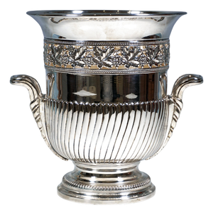 Silver Champagne Wine Cooler from Messulam Milano, 1970s