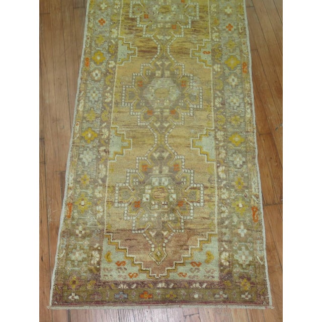 Early 21st Century 20th Century Neutral Turkish Anatolian Runner For Sale - Image 5 of 6