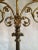 1940s Italianate Brass Candelabra With Scrolled Leaf Detailing For Sale - Image 9 of 11