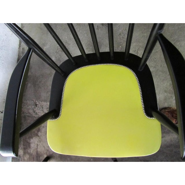 Vintage Spindle Back Armchairs, 1950s, Set of 2 For Sale - Image 10 of 12