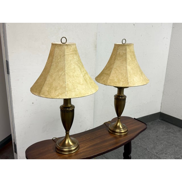 Traditional Lamp Plus Traditional Urn Style Table Lamps, Pair For Sale - Image 3 of 12