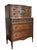 Early 20th Century Early 20th Century Neoclassical Mahogany Chest on Chest With Hand-Painted Oval Medallion & Bronze Ormolu For Sale - Image 5 of 12