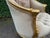 Gold c.1900 French Marquise Gold Beech Velvet Loveseat For Sale - Image 8 of 13